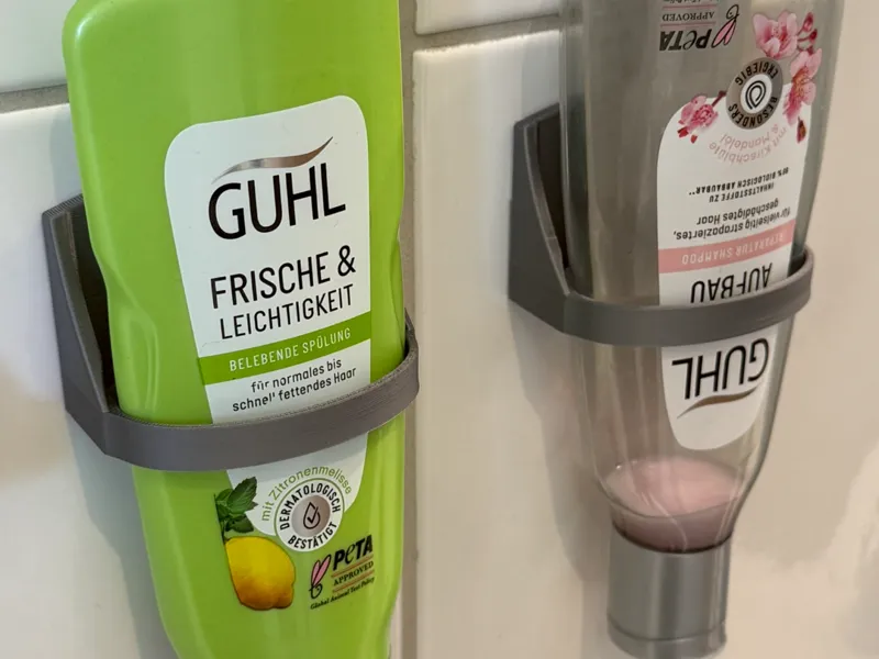Shampoo-Spülung-Halter für z.B. GUHL-Flaschen 