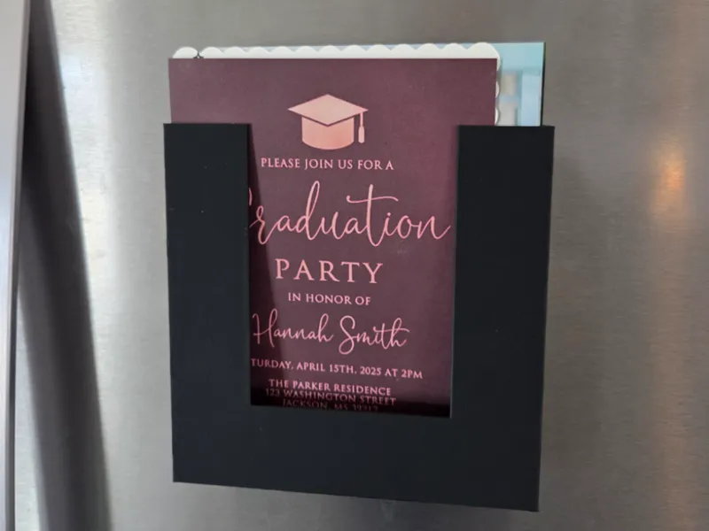 Fridge Card Holder