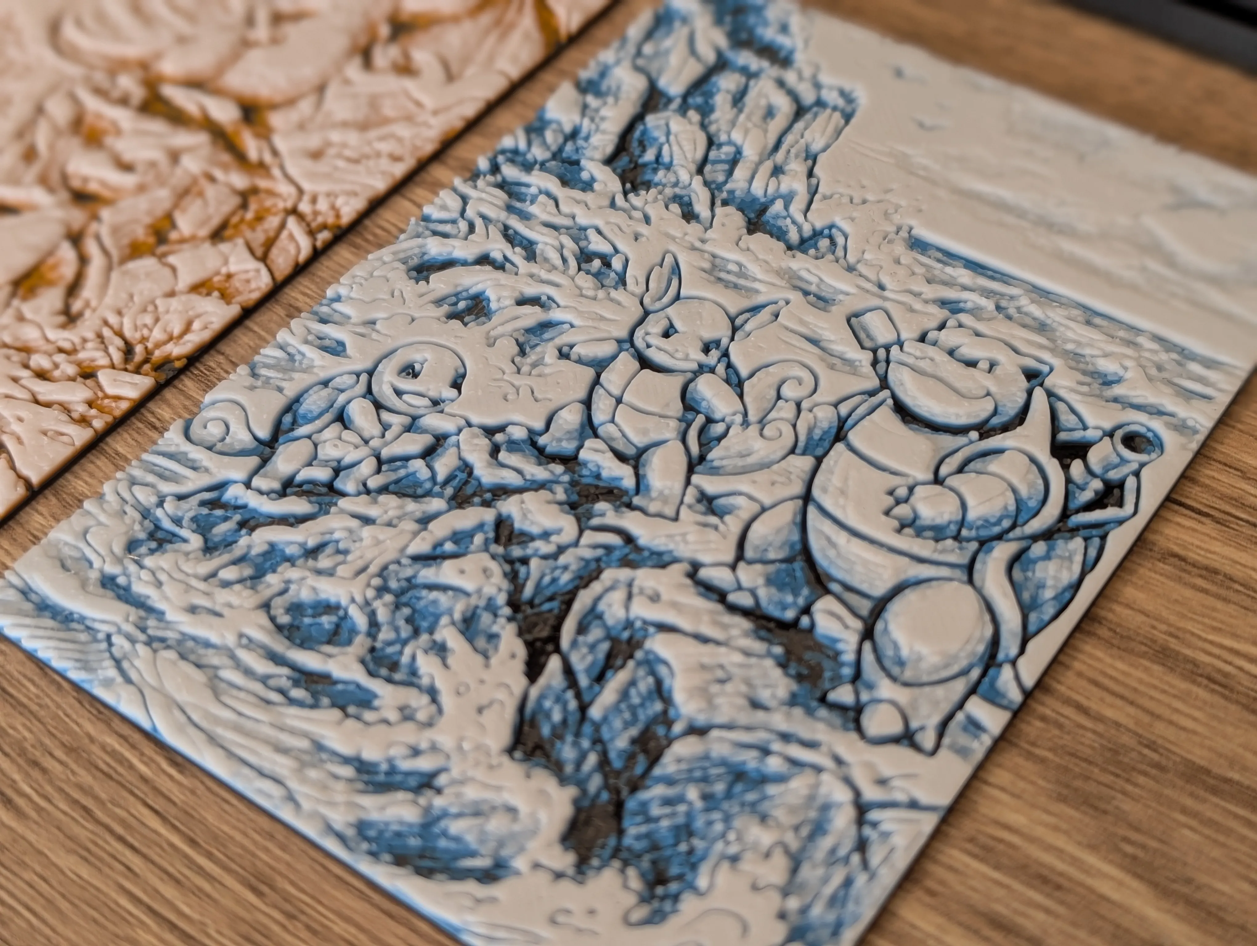 Kanto Starter Evolutions Pokemon Hueforge & Frame - Free 3D Print Model ...