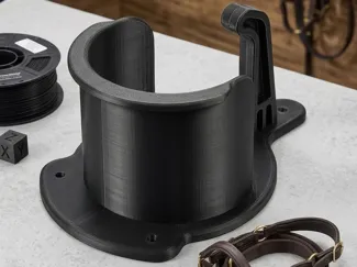 horse halter/bridle mount