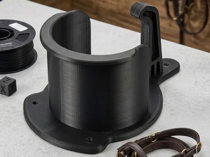 horse halter/bridle mount