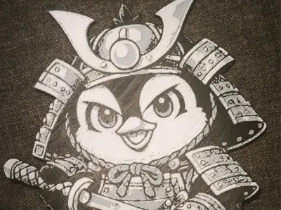 Samurai Penguin