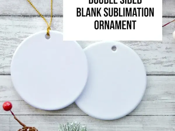 Blank Ornament