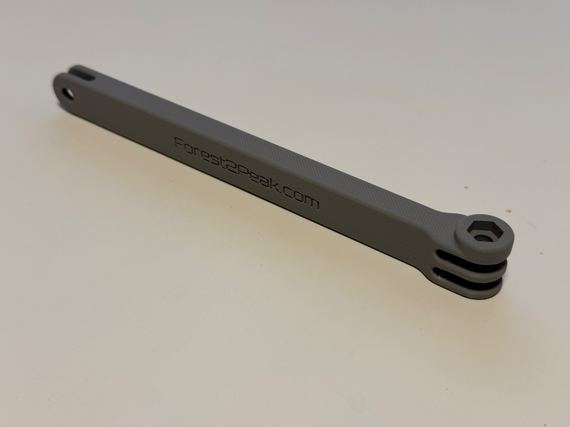 Action camera extention 90 deg - custom length