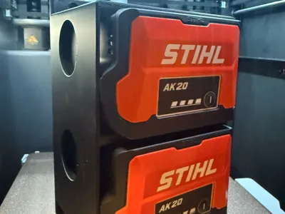 Stihl Ak 20 Holder for 2 Batteries