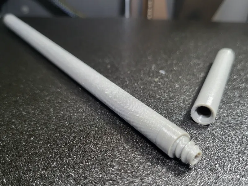 Sleeve for 250mm bait needle carbon fibre