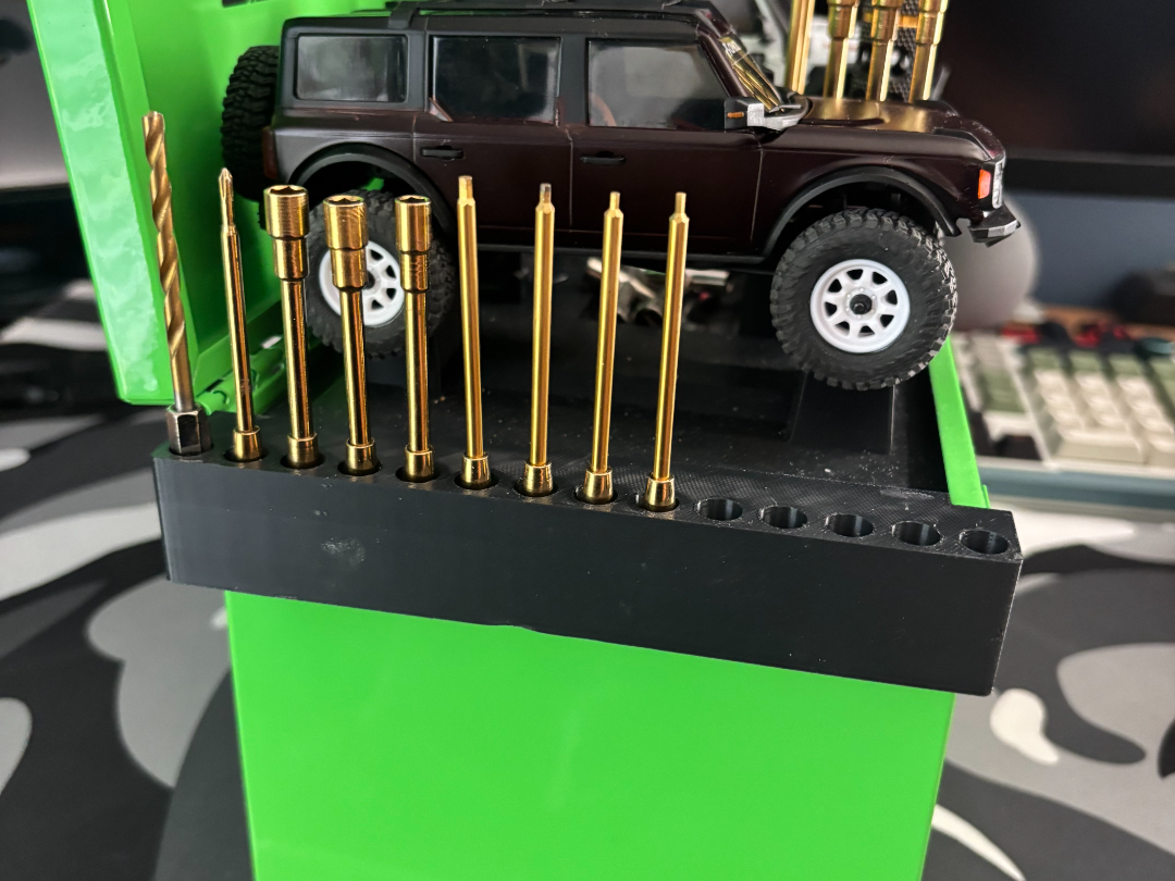 Magnetic Hex/Drill Bit Holder For Mini Toolbox