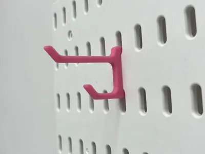 IKEA hook, works well, prints fast