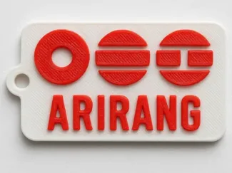 Arirang BTS keychain