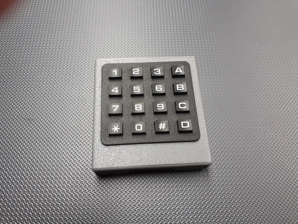 Carcasa para teclado 4x4 Arduino y Cía. - Modelo de impresión 3D ...