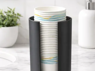 5oz Bathroom Cup Holder Disposable Dixie Cup