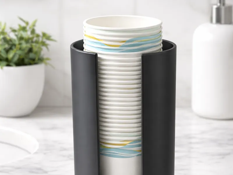 5oz Bathroom Cup Holder Disposable Dixie Cup 