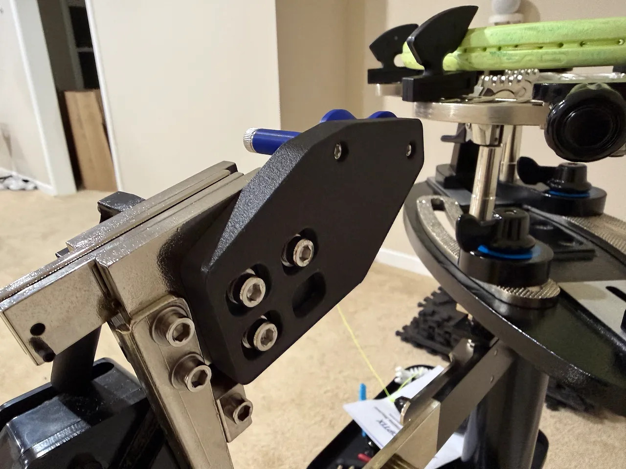 Model Default String Machine GLOPTIX Manual Crank Stringing Machine Diablo Mod - Free 3D Print Model ...