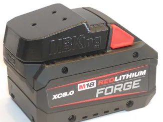 M18 Battery Holder — Covered Terminal Protection