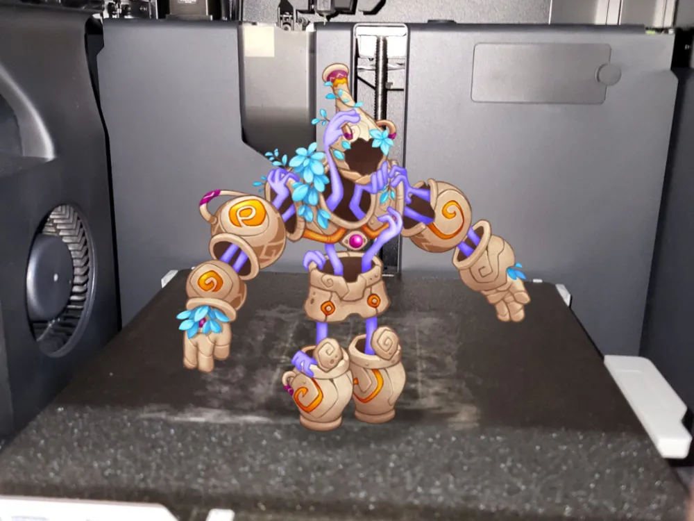 Rare Monculus My Singing Monsters - Free 3D Print Model - MakerWorld