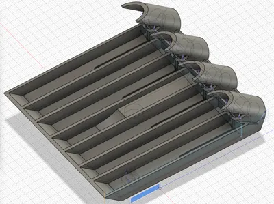 Quad Airbrush Stand