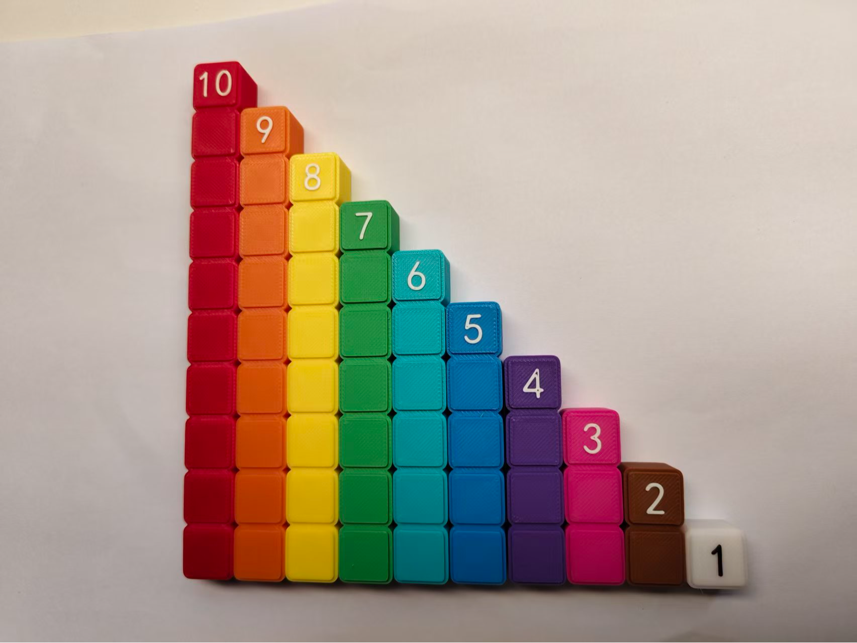 1-10 彩色计数积木-儿童数学启蒙神器