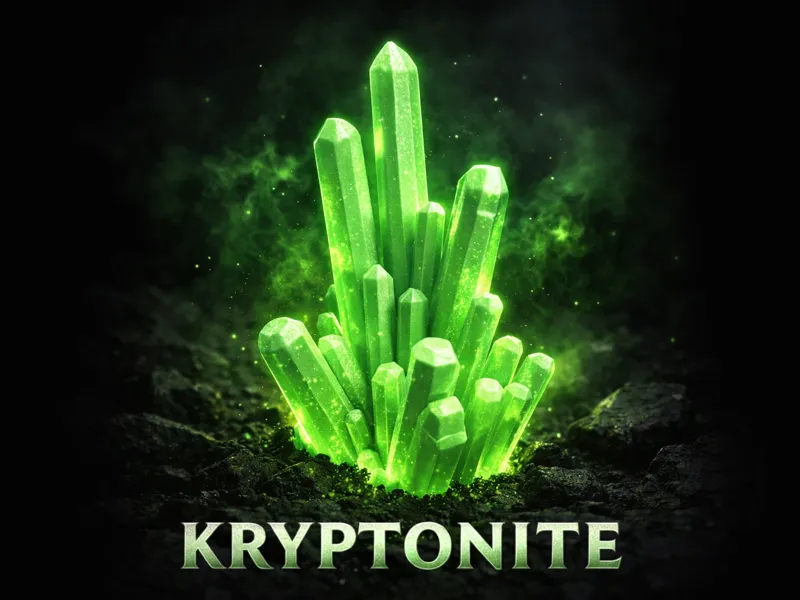 Kryptonite crystal