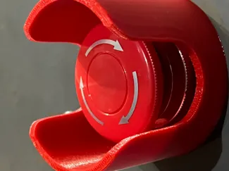 E-stop button safety guard