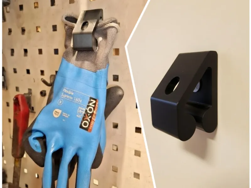 Gloves holder clip