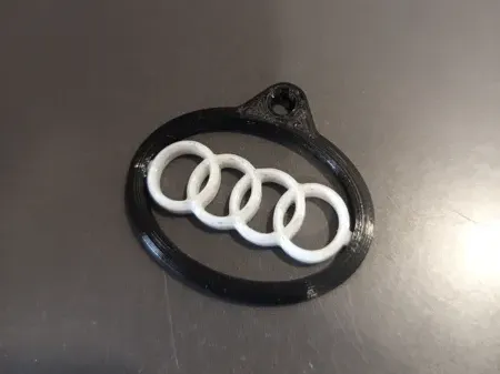 Audi Rotating Keychain