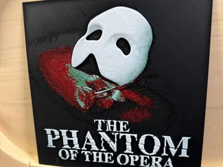 Phantom Of The Opera Inspired HueForge