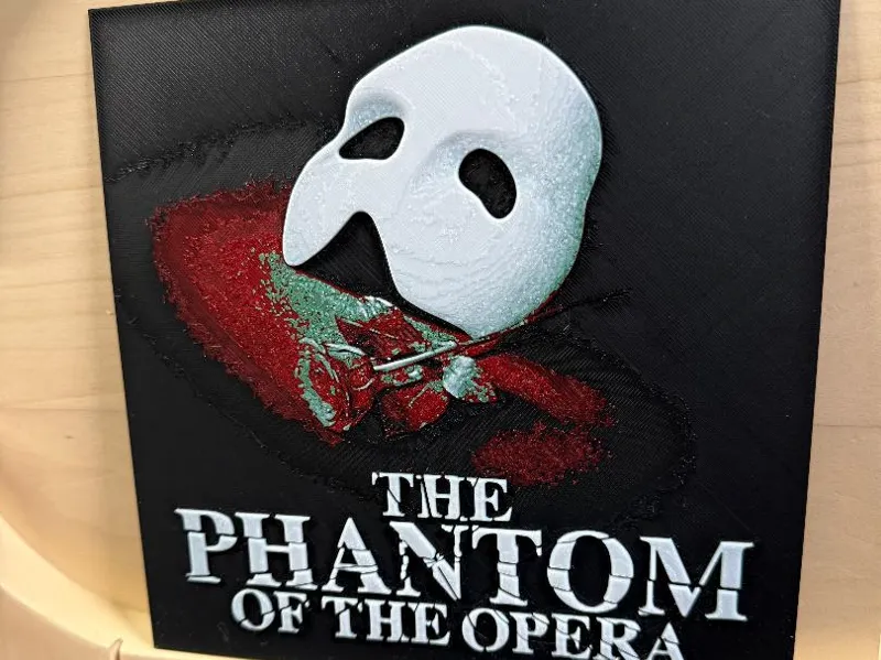 Phantom Of The Opera Inspired HueForge