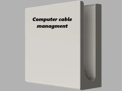 Computer cable managment