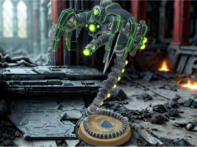 necron Canoptek Wraith