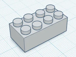 Brick 2x4 (Based On L E G O)