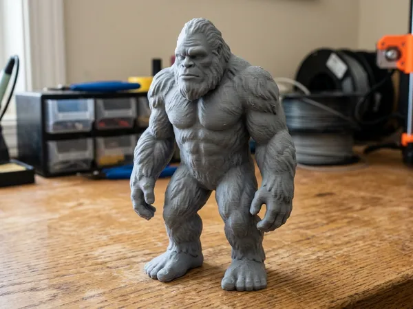 Bigfoot réaliste — figurine