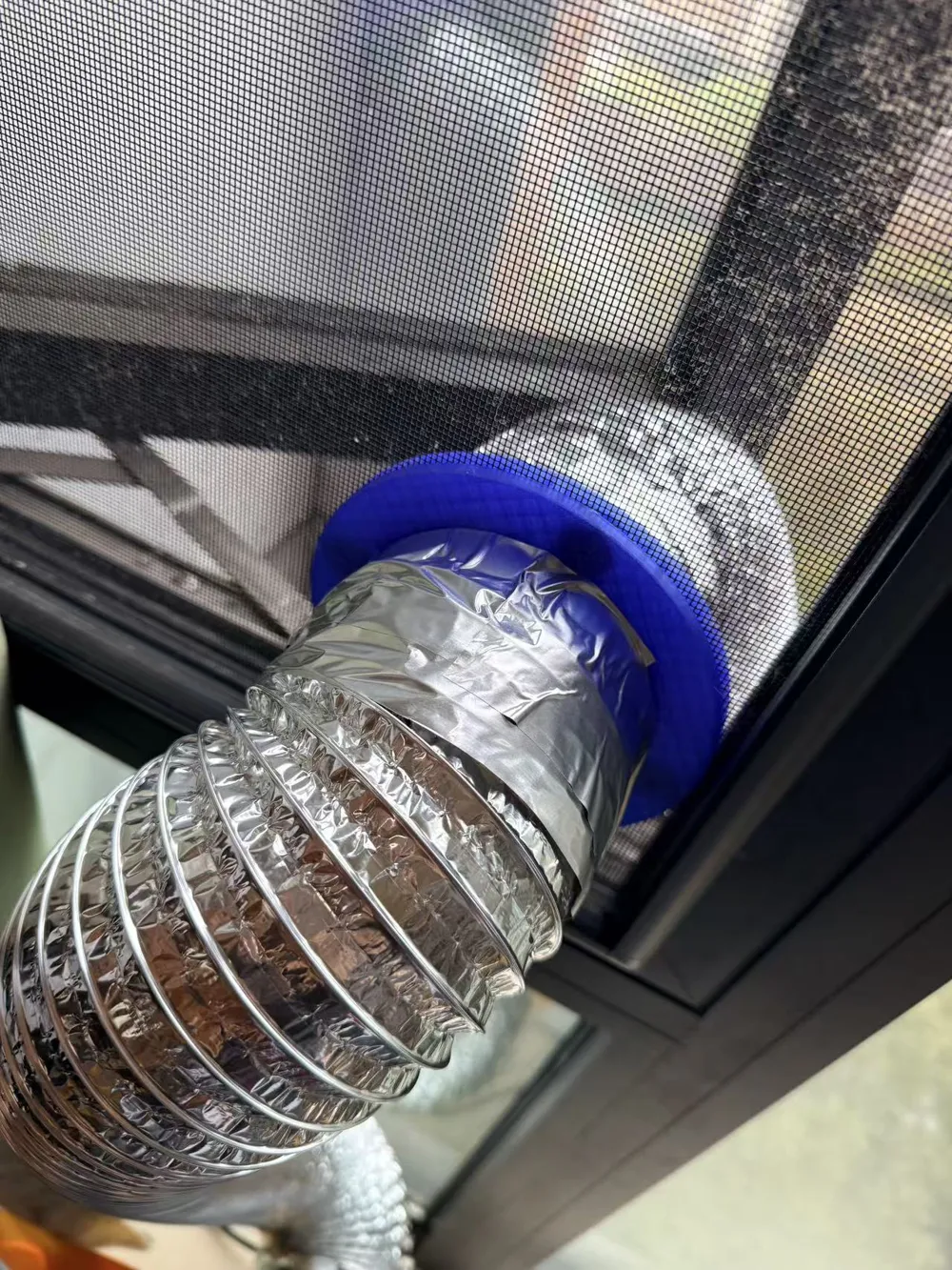 100mm Exhaust Duct (Magnetic Screen Mount) - Free 3D Print Model ...
