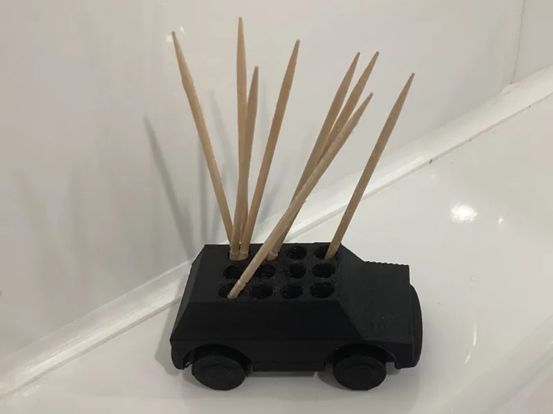 CAR TOOTHPICK HOLDER