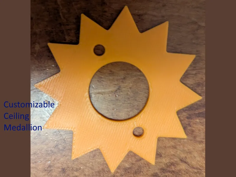 Customizable Ceiling Medallion