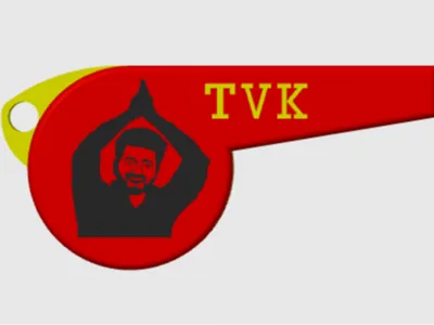 TVK - whistle-Body with vanakam pose