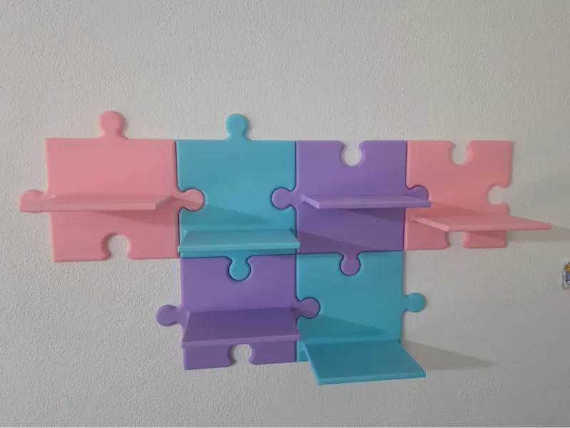 Puzzle Modular Wall Shelf