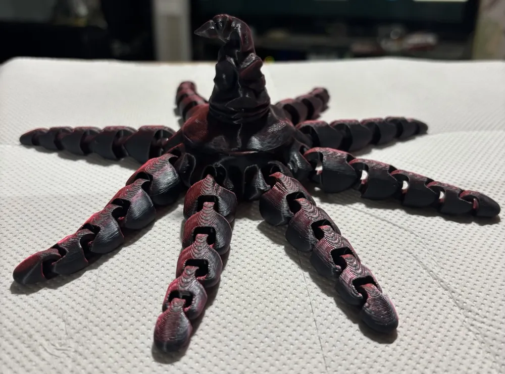 Sorting hat octopus - Free 3D Print Model - MakerWorld