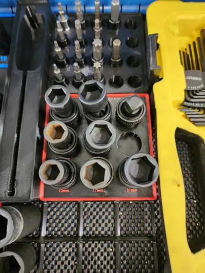 1/2" Swivel Head Impact Socket Holder