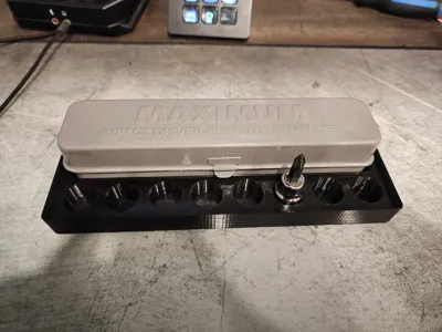 Mastercraft Impact Screwdriver Gridfinity Holder