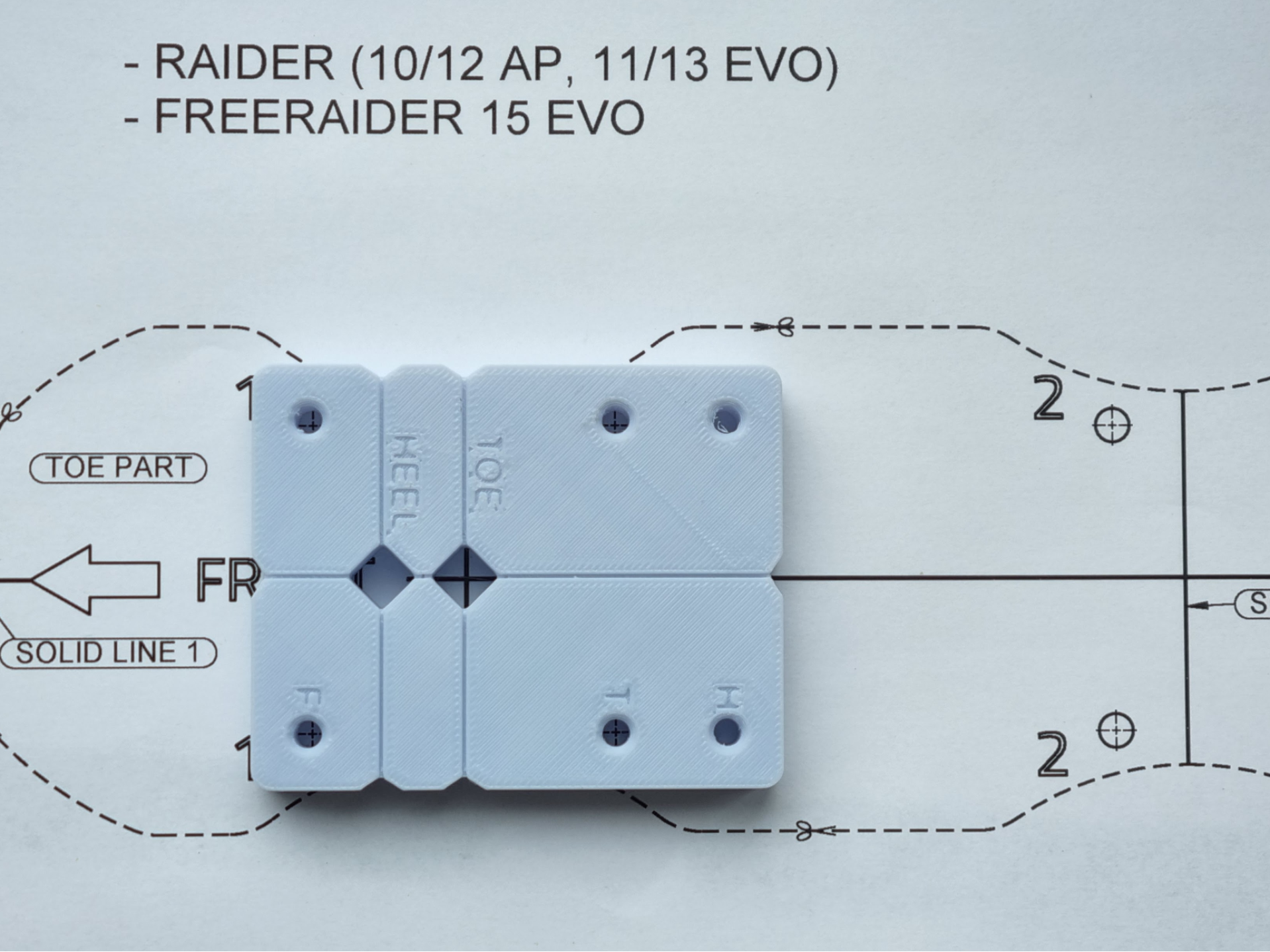 compact ATK binding drill jig parametric
