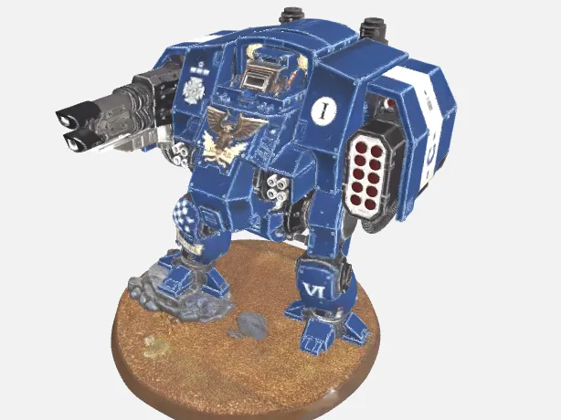ultramarines Ballistus Dreadnought wh40k