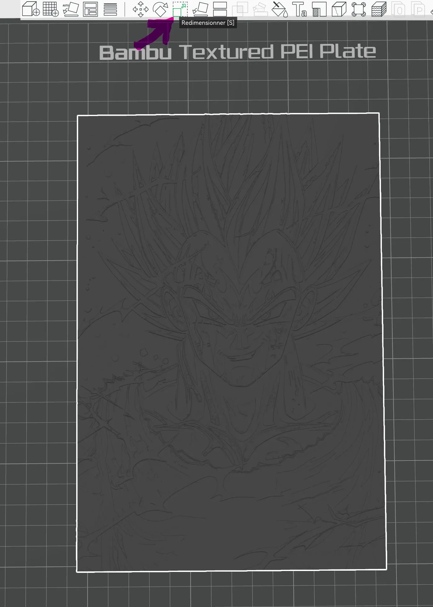 Modular Dragon Ball Z Hueforge frame - Free 3D Print Model - MakerWorld