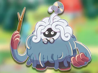 Professor Tangrowth from Pokemon Pokopia