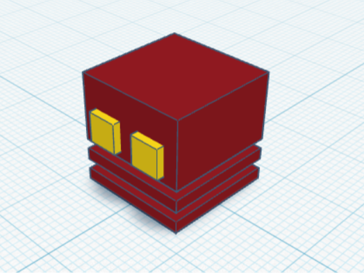 Minecraft mini MAGMA CUBE