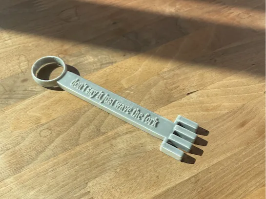 Wave the Fork fidget