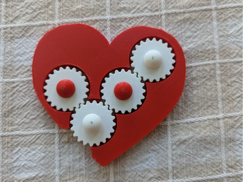 Fidget Heart Gear