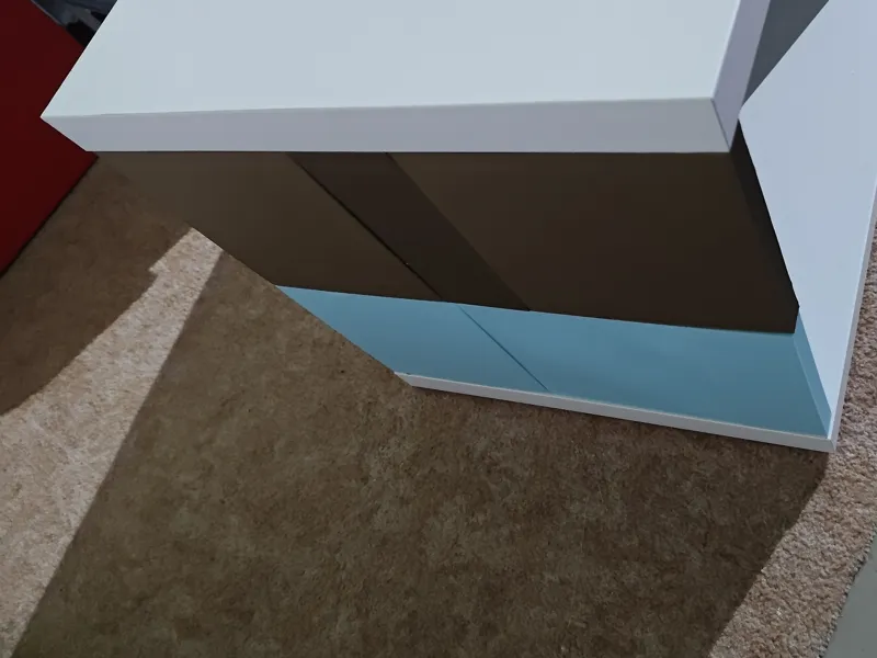 Möbelwand, passend zu IKEA Besta Korpus