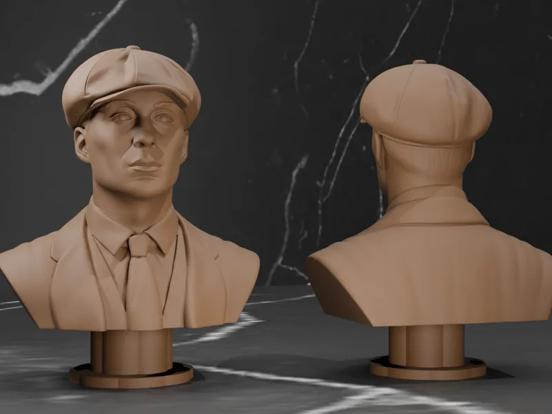 Tommy Shelby Bust - Peaky Blinders