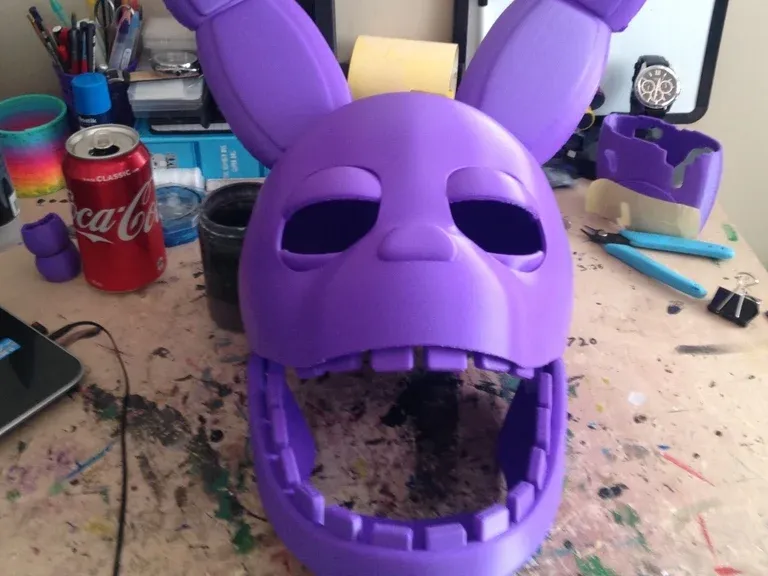 SpringBonnie head cosplay