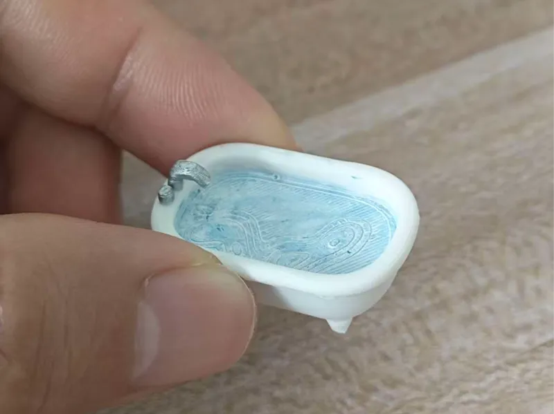微缩浴缸
